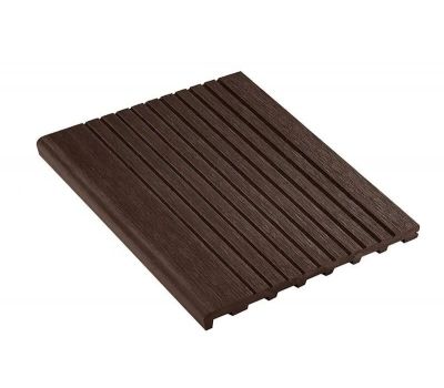 Ступень полнотелая из ДПК Step Венге от производителя Deckart (Россия) по цене 2 500 р Ступень полнотелая из ДПК Step Венге от производителя Deckart (Россия) по цене 2 500 р