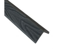 Уголок ДПК Wood-Х 50х50.3D Чёрное дерево Уголок ДПК Wood-Х 50х50.3D Чёрное дерево