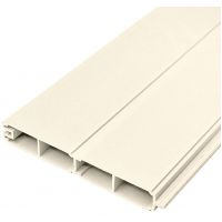 Заборная доска из ДПК VELVET - Слоновая кость