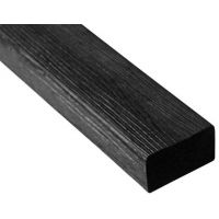 Брус лавочный полнотелый ДПК шлифованный Чёрный Брус лавочный полнотелый ДПК шлифованный Чёрный