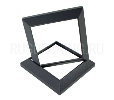 Рамка столба из алюминия от производителя  RusDecking по цене 476 р