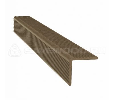 Уголок ДПК 40x40x5 Тик от производителя Savewood по цене 385 р Уголок ДПК 40x40x5 Тик от производителя Savewood по цене 385 р