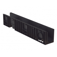 Лоток водоотводный пластиковый ЛВП Норма 100 Н180 Лоток водоотводный пластиковый ЛВП Норма 100 Н180