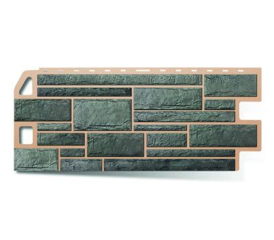 Фасадные панели (цокольный сайдинг)    Камень Серый от производителя  Альта-профиль по цене 621 р
