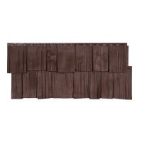 Фасадные панели СЕРИЯ ЭКО-1 ЩЕПА ДУБ - Браун Фасадные панели СЕРИЯ ЭКО-1 ЩЕПА ДУБ - Браун