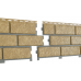 Фасадная панель Стоун Хаус - Кирпич с декорированным швом Песочный от производителя  Ю-Пласт по цене 620 р