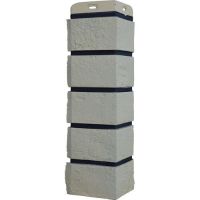 Угол состаренный кирпич Элит Ваниль чёрный ШОВ