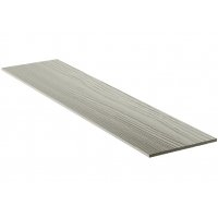 Фиброцементный сайдинг Одноцветный 190х3000х8мм КС 12 Серая галька