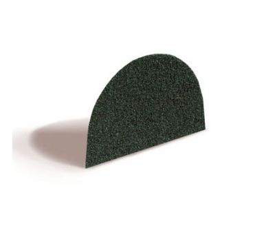 Заглушка конька полукруглого Темно-зеленый от производителя  Metrotile по цене 608 р
