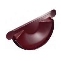 Заглушка желоба Вишневый (RAL 3005) Заглушка желоба Вишневый (RAL 3005)