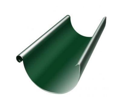 Водосточный желоб 3м Зеленый (RAL 6005) от производителя  Grand Line по цене 1 075 р