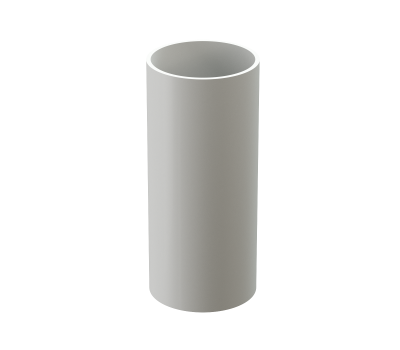 Труба водосточная 3 м Premium ПВХ Пломбир от производителя  Docke по цене 697 р